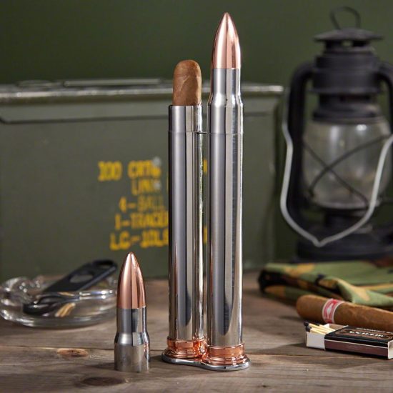 Bullet Cigar Case is a Gift for Gun Lovers