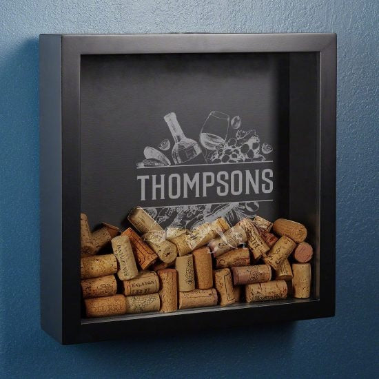 Wine Cork Shadow Box