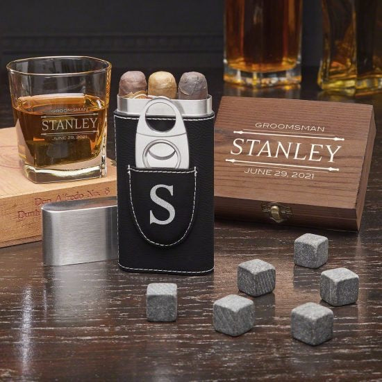 Custom Whiskey Gift Set for Christmas