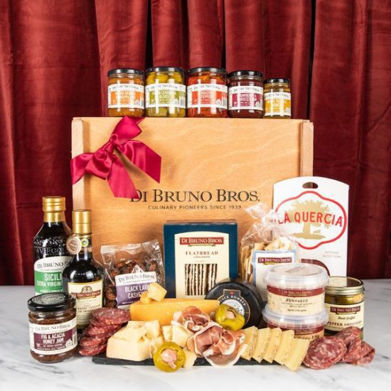 Cheese and Meat Foodie Gift Basket