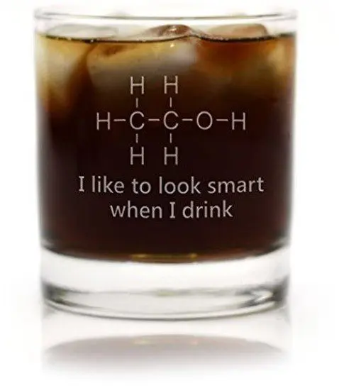 Funny Chemistry Vodka Glass