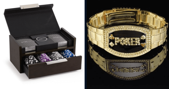 Luxury Poker Chips and Bracelet
