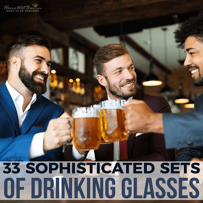 33 Sophisticated Sets of Drinking Glasses