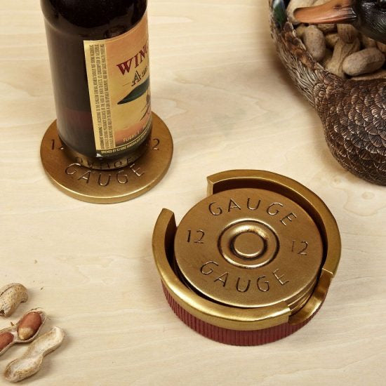 Shotgun Shell Coasters Boyfriend Gift Idea