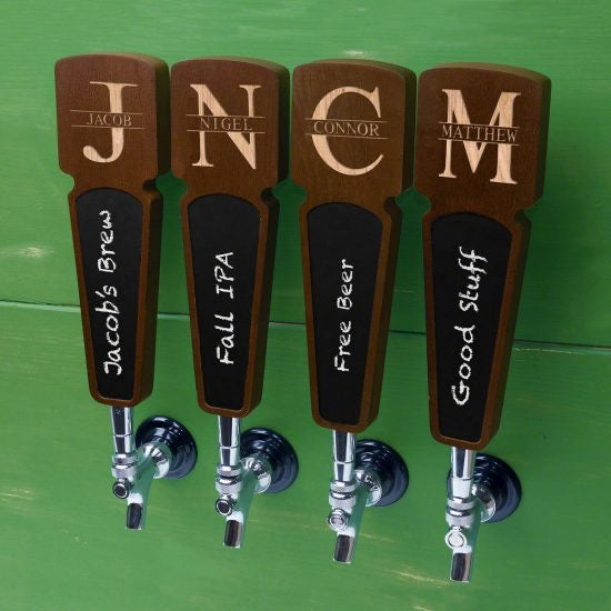 Custom Set of Four Beer Tap Handles