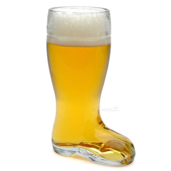 German Boot Craft Beer Glass