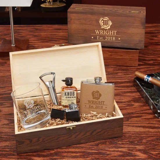 Unique Whiskey Set of Inexpensive Gifts for Men