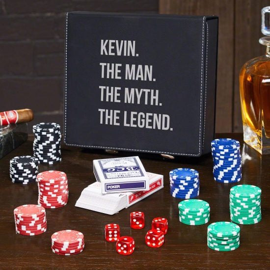 Custom Poker Set is a Fun Gift for Men