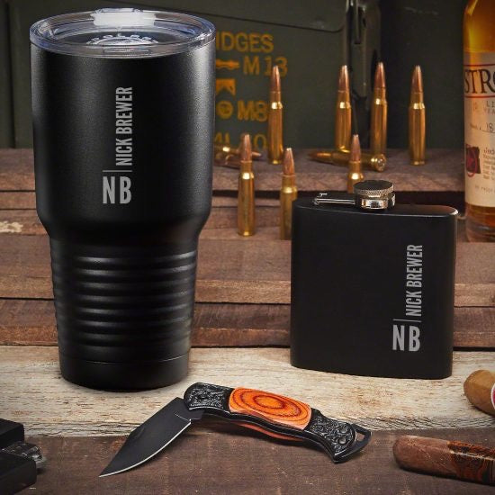 Tumbler Flask Set is a Boyfriend Gift Idea