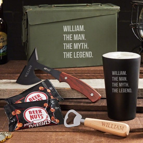 Ammo Box Set of Manly Boyfriend Gift Ideas