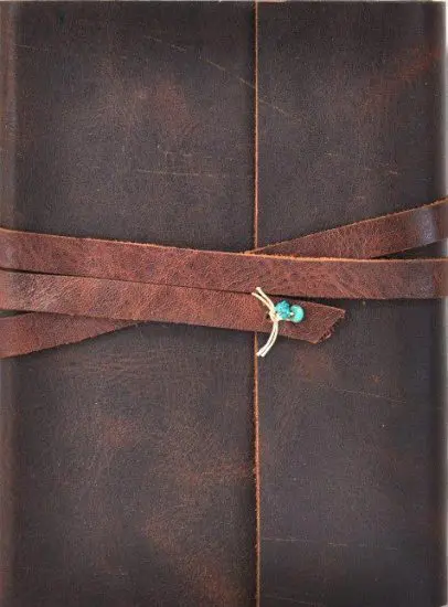 Rustic Leather Bound Journal