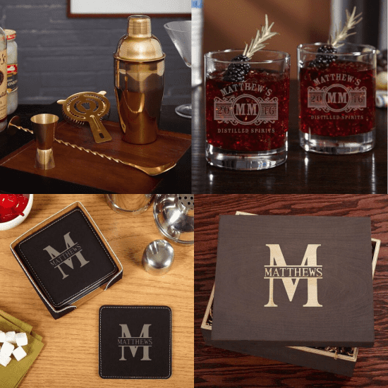 Personalized Cocktail Gift Set