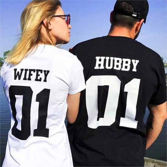 Wifey and Hubby Shirts