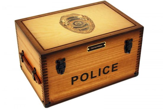 Keepsake Box Police Officer Gift