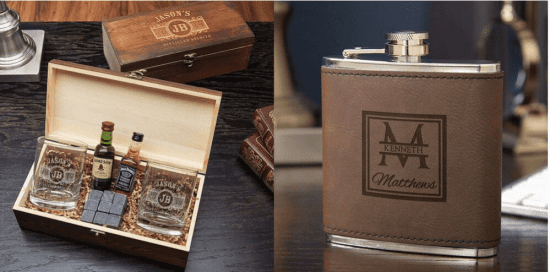 Flask and Whiskey Box Set