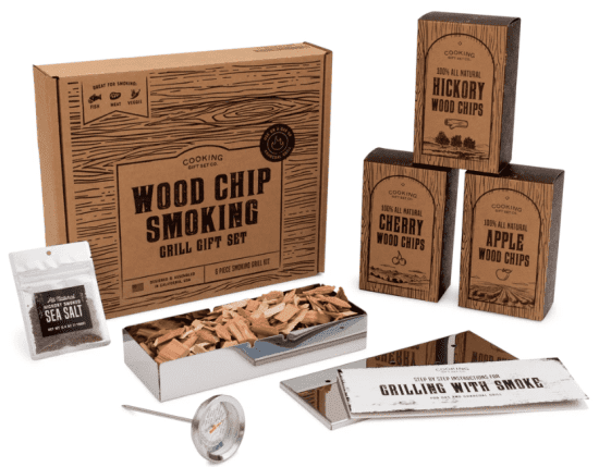 Wood Chip Smoking Grill Set