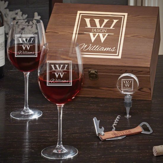 Personalized Wine Set