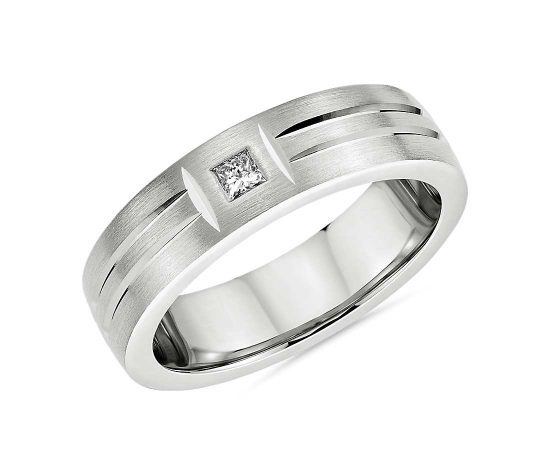 Platinum Diamond Ring for Men