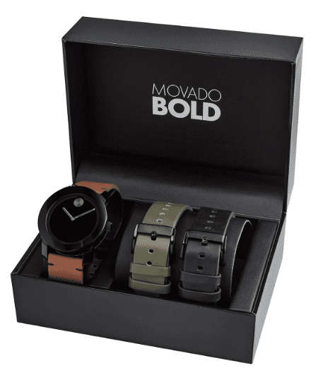 Watch Gift Set with Interchangeable Bands