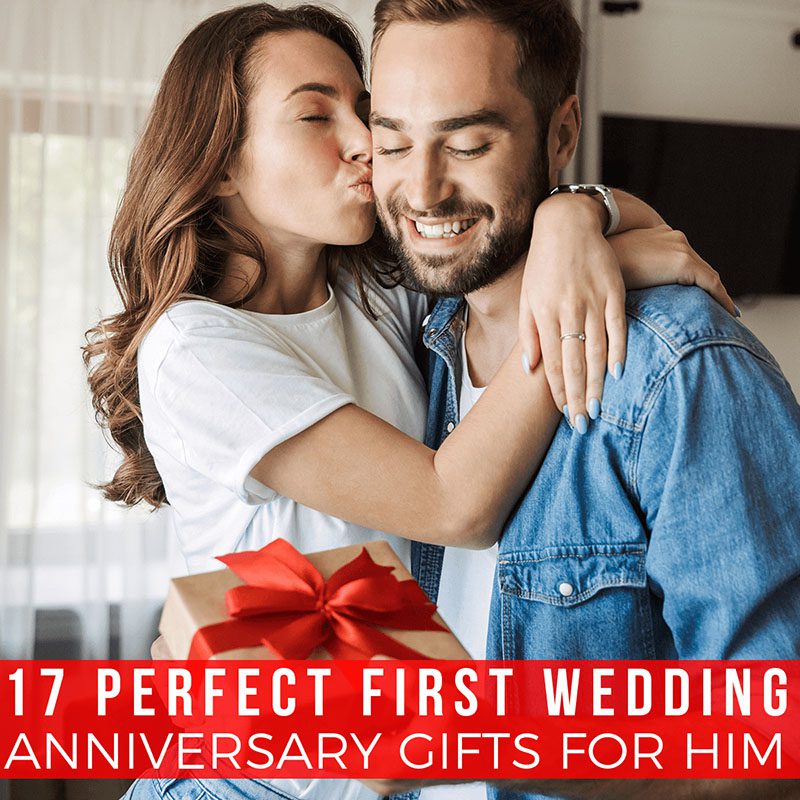 17 Perfect First Wedding Anniversary Gifts for Him