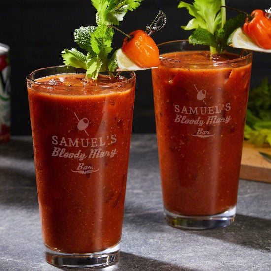 Custom Bloody Mary Glasses