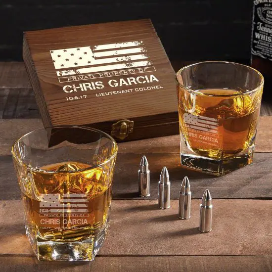Patriotic Whiskey Gift Set