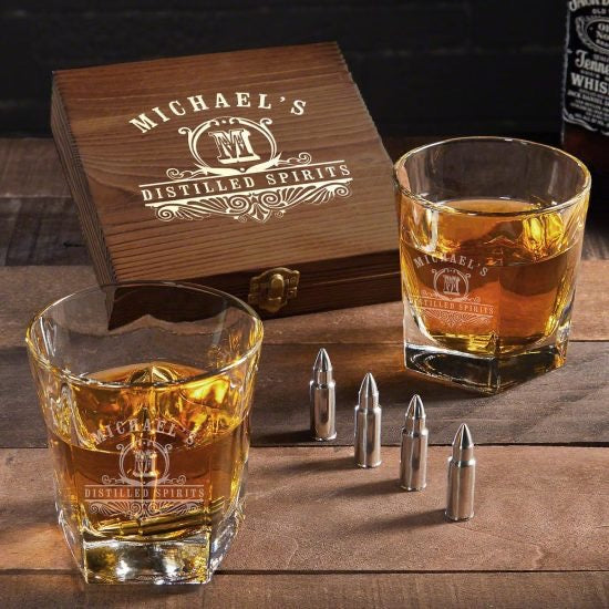 Personalized Whiskey Gift Guide for Him Ideas