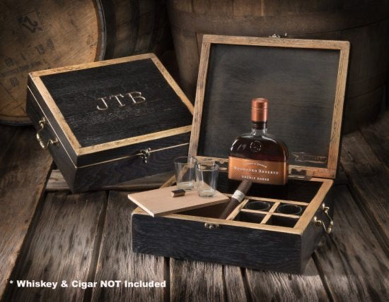 Wooden Whiskey Celebration Box