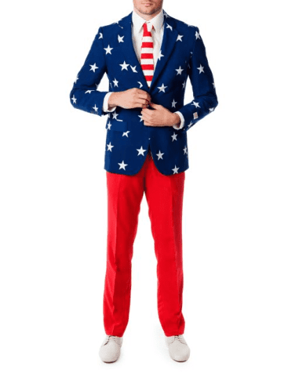 American Flag Suit