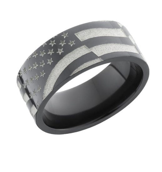 American Flag Ring for Men