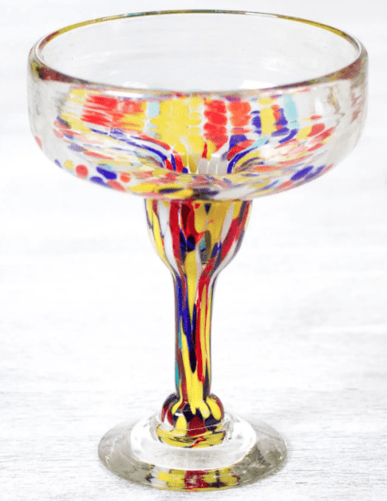 Confetti Margarita Glass