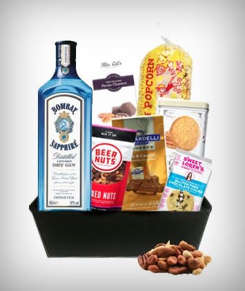 Gin Liquor Gift Basket