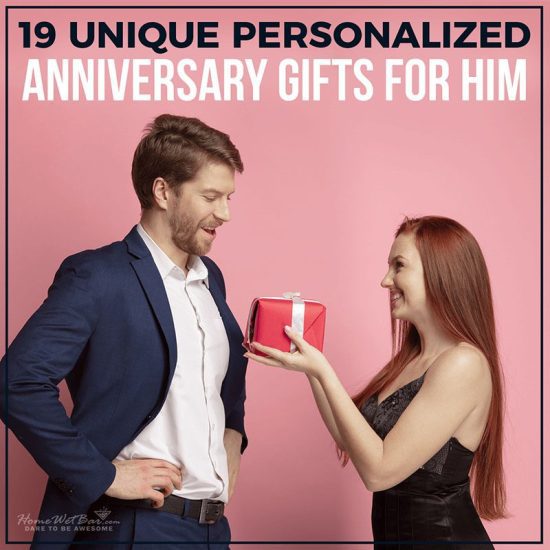 19 Unique Personalized Anniversary Gifts for Him