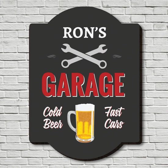 Personalized Garage Sign