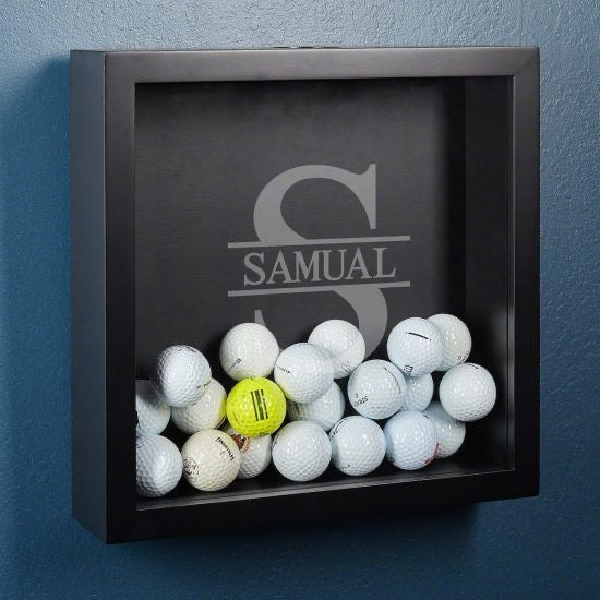 Custom Golf Ball Shadow Box