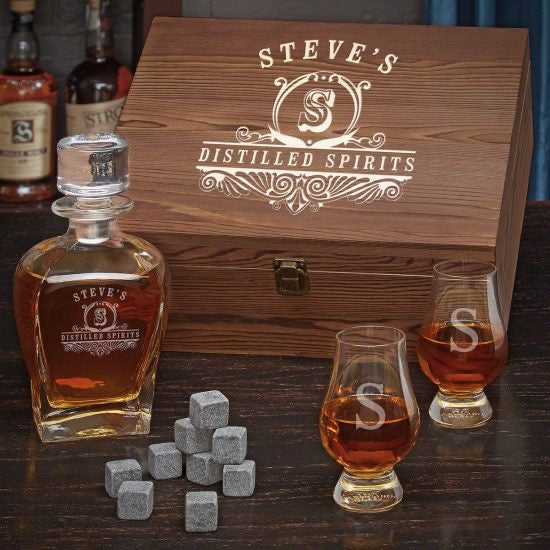 Personalized Decanter Set is a Unique Father's Day Gift