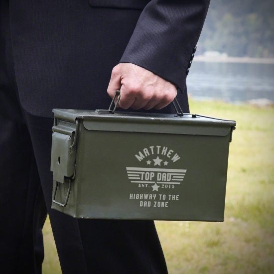 Personalized Ammo Can for Dads