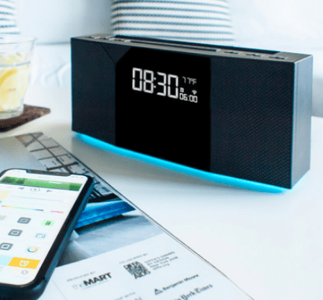 LED Alarm Clock Gift for Boyfriends Birthday