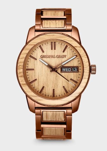 Whiskey Barrel Watch Engagement Gift Idea