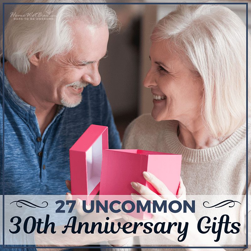 27 Uncommon 30th Anniversary Gifts