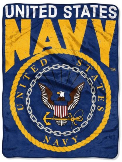 Navy Throw Blanket