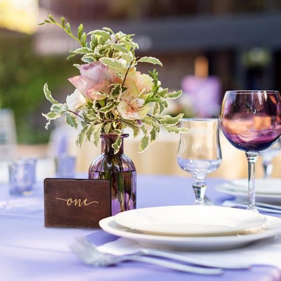 Personalized Engagement Gifts for Wedding Tables