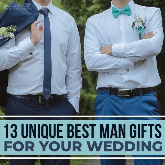 13 Unique Best Man Gifts for Your Wedding
