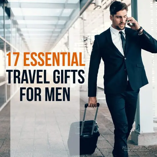 17 Essential Travel Gifts for Men
