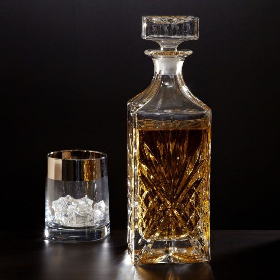 Dublin Crystal Decanter and Glasses Set