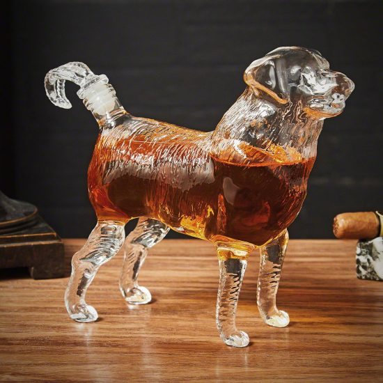 Dog Decanter Crystal Gifts