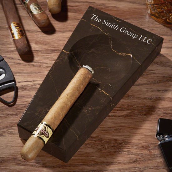Engraved Cigar Ashtray