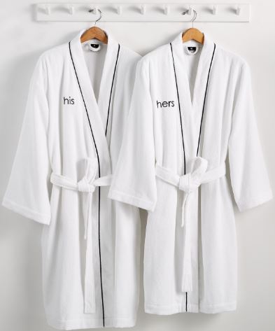 His and Hers Robes Gift Ideas for Couples Who Have Everything