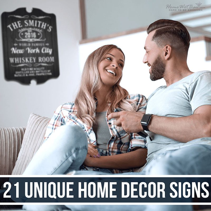 21 Unique Home Decor Signs