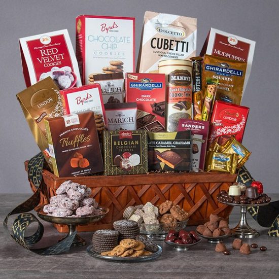 Gourmet Chocolate Gift Basket for Men